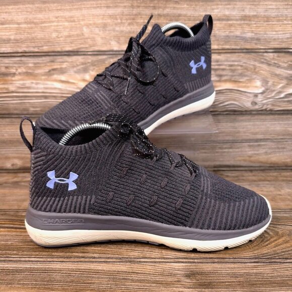 Under Armour Shoes - Under Armour Sling Flex Rise Anthracite Knit Running Shoes Women's Size 8